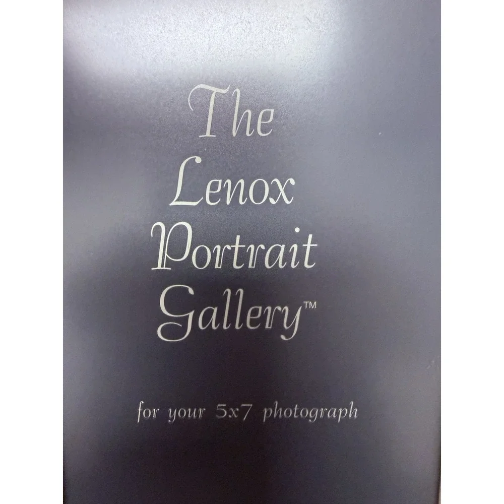 Lenox Portrait Gallery Fine Porcelain 25th Anniversary 5X7 Frame USA